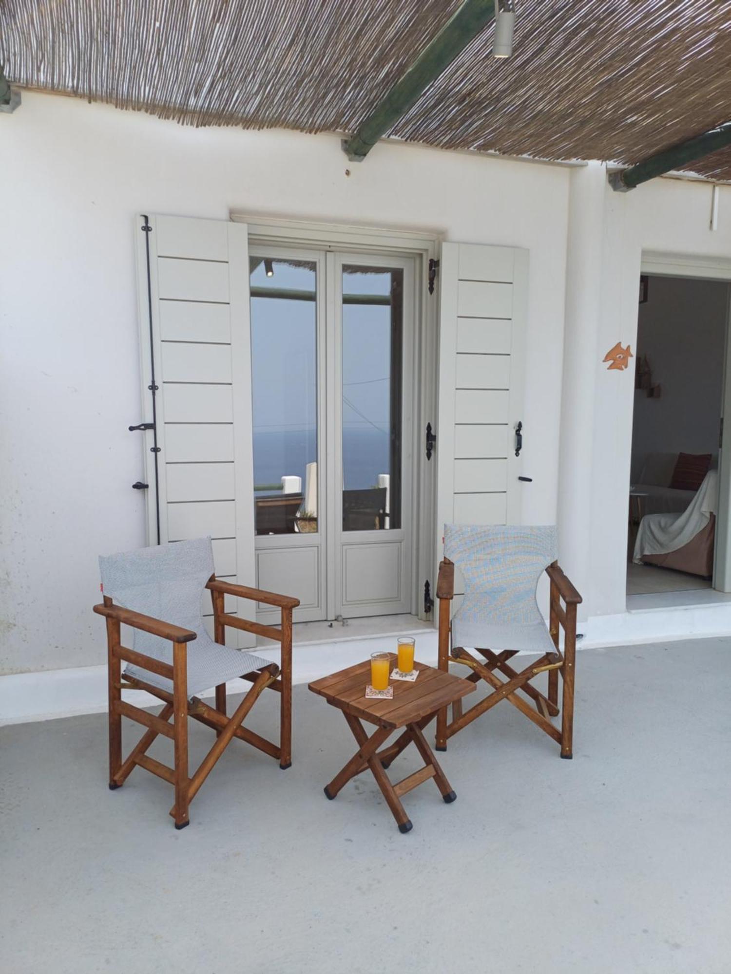'Irene' Cycladic House With Sunrise And Sea View! Villa Foinikiá Dış mekan fotoğraf