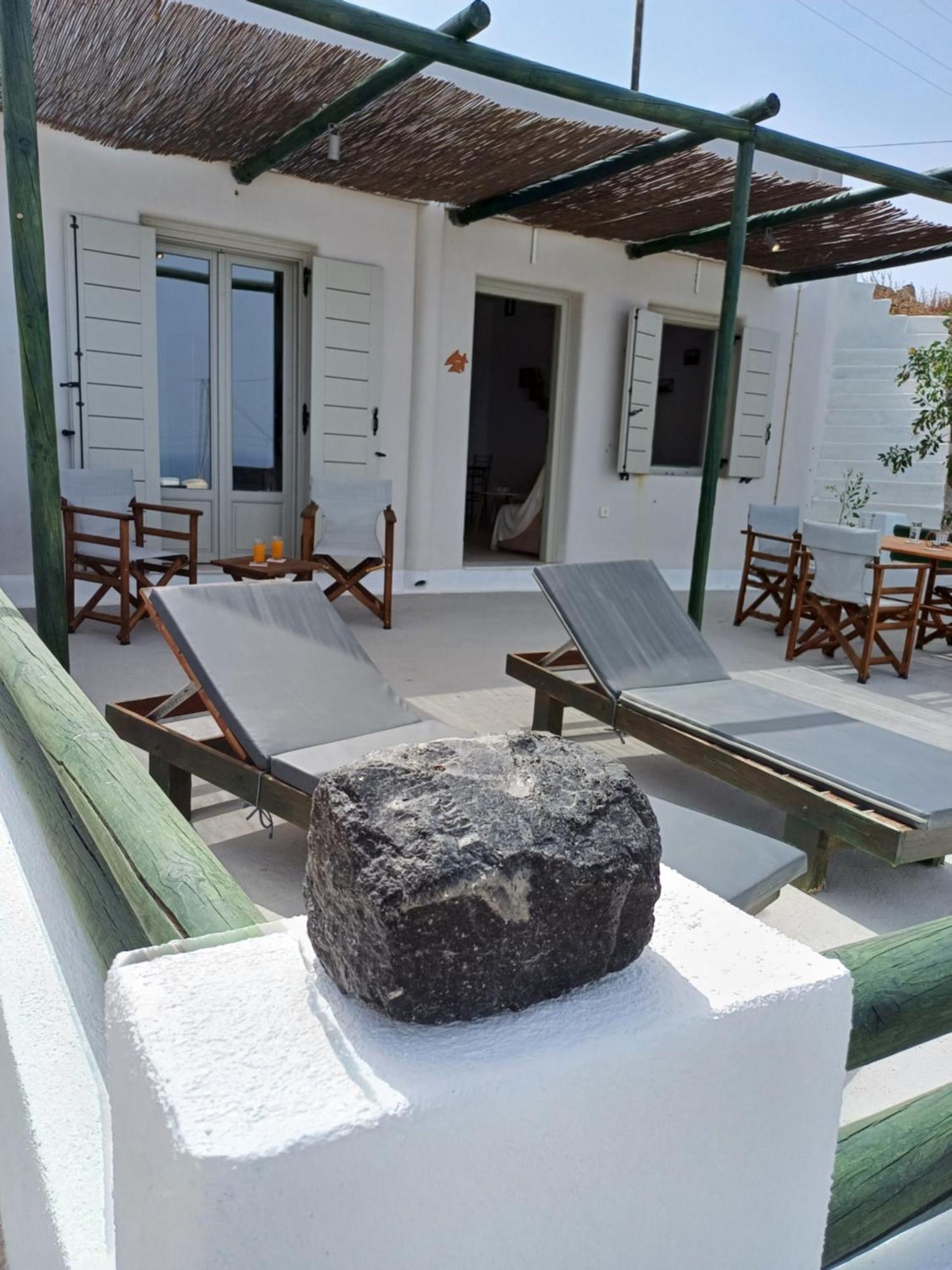 'Irene' Cycladic House With Sunrise And Sea View! Villa Foinikiá Dış mekan fotoğraf